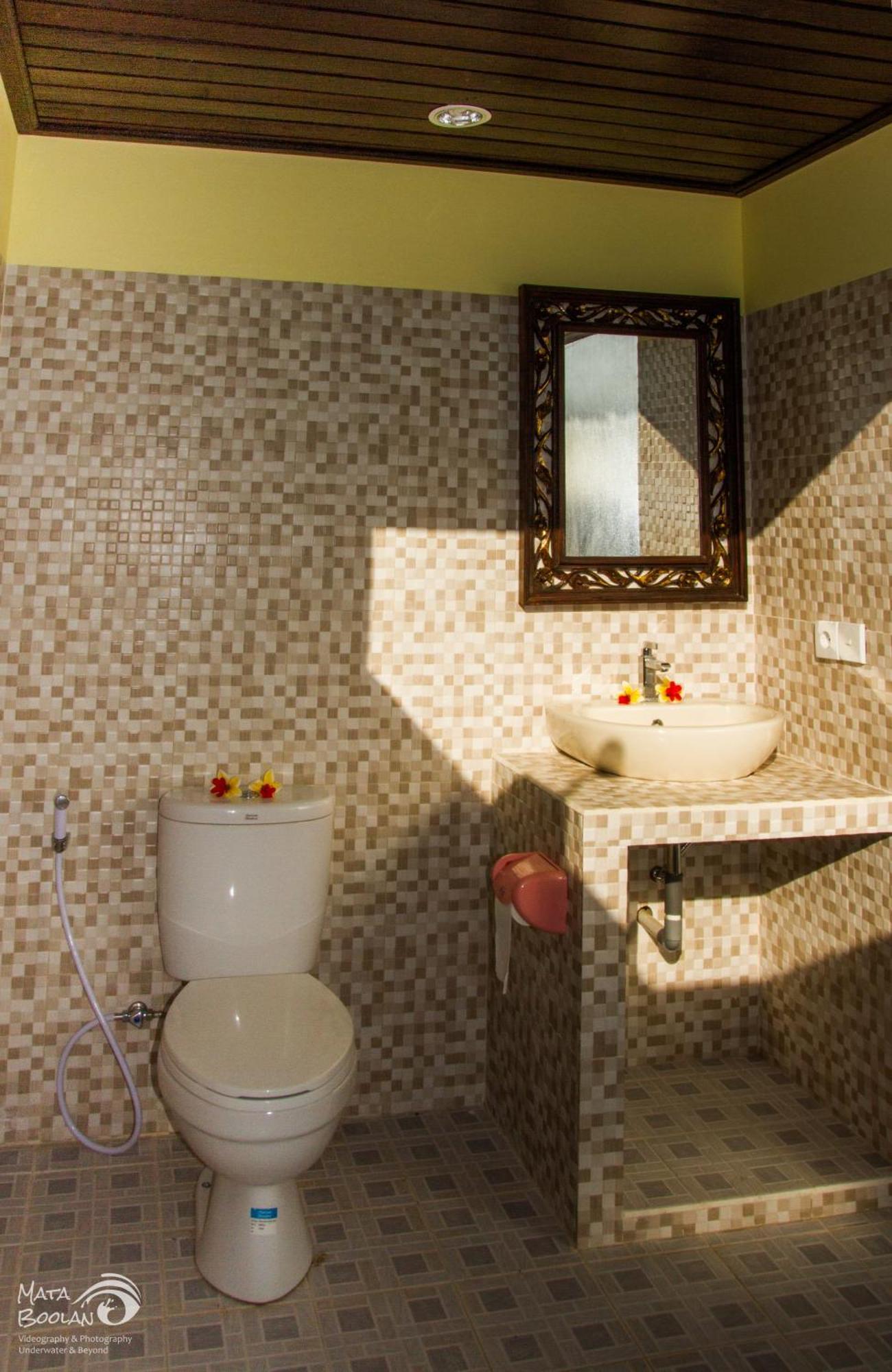 Beten Waru Bungalow And Restaurant Amed  Bilik gambar